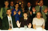30 year friends of Dick and Pietrina (names on picture)
